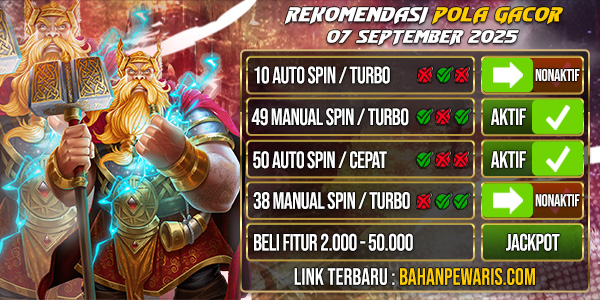 Bahantoto | Pola Gacor Hari Ini